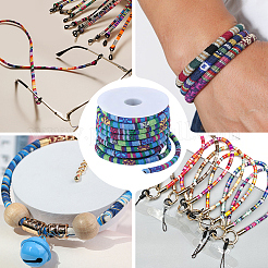 1 рулон этнических шнуров из полиэстера&nbsp;OCOR-CY0002-56B