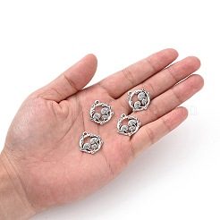 Сплавочные подвески тибетского стиля PALLOY-R134-09B-RS