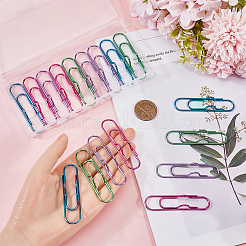 20 Stück Stiftclips aus Eisen in 4 Farben für Notizbuch&nbsp;FIND-SP0002-98B