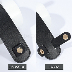 Taschenriemenabdeckungen aus Kunstleder&nbsp;DIY-CL0001-73B
