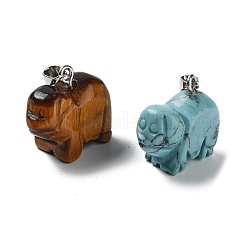 Природные и синтетические смешанные подвески драгоценных камней&nbsp;G-B068-07P