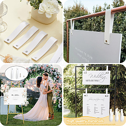 4 шт. ремни из искусственной кожи для подвешивания свадебной таблички&nbsp;AJEW-CL0002-28A