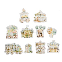 20 шт. самоклеящиеся декоративные ленты для тематики парка развлечений с домашними животными STIC-P016-B03