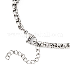 Браслеты-цепочки из нержавеющей стали 304&nbsp;BJEW-JB12634-01