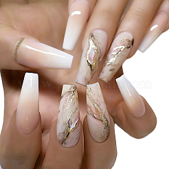 Presse à couverture complète en plastique abs sur faux ongles&nbsp;MRMJ-CP0001-72