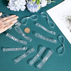 30 пара 6-х видов прозрачных шнурков из ТПУ с защитой от распускания для обуви на высоком каблуке FIND-CP0001-97