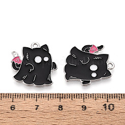 Ciondoli in lega e smalto a tema Halloween&nbsp;ENAM-T021-31B-02P