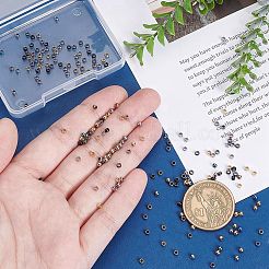 200 шт. 5 стиля 304 нержавеющая сталь разделительные бусины&nbsp;STAS-AR0002-55