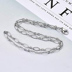 Изготовление колье из латунных кабельных цепочек MAK-S072-16A-P