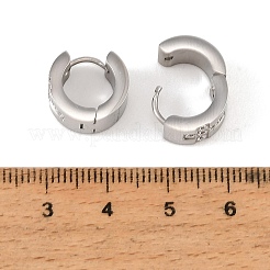 Ohrringe aus Edelstahl 304 mit Zirkonia für Damen&nbsp;SA-CBAF36C-02C-P