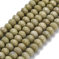 Бусы из натурального алашанского агата G-Z111-A39-02