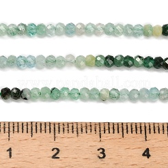 Натуральные изумрудные бисерные пряди&nbsp;G-Z106-A02-2mm