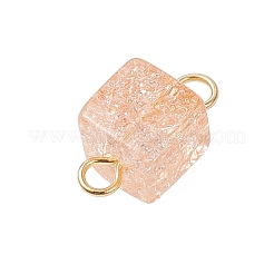 12 шт. 6-цветные подвески-фигурки из треснувшего стекла PALLOY-JF04445