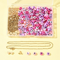 Наборы для самостоятельного изготовления ожерелий&nbsp;DIY-FS0008-72