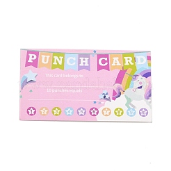 Поощрительная карта прямоугольной бумаги&nbsp;LS-DIY-K043-03-04