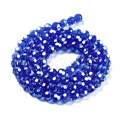 Гальванизируйте прозрачное стекло бисер нитей&nbsp;LS-EGLA-A035-T6mm-A21