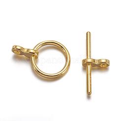 Застежки тоггл в тибетском стиле  X-TIBE-A001-25G