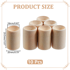 Diffuseur d'aromathérapie en bois à colonne&nbsp;AJEW-WH0709-412