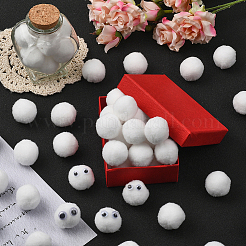 150шт полиэстеровый помпон-шар&nbsp;DIY-SC0031-33F