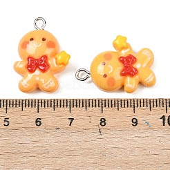 Рождественские подвески из непрозрачной смолы RESI-I350-01B