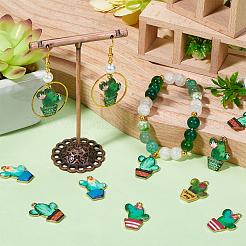 36шт 6 стиля подвески из сплава с эмалью&nbsp;ENAM-SC0005-52