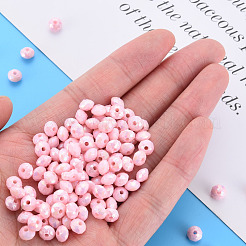 Непрозрачные акриловые бусины MACR-Q239-018C-01