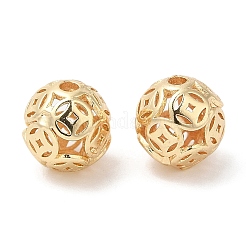 Экологически чистые латунные бусины с покрытием стойки KK-A186-04LG