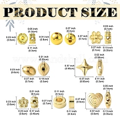 160шт 8 стиля пластиковые бусины ccb CCB-YW0001-35