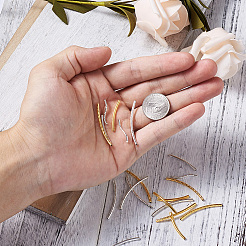 Бисера латунной трубки KK-KS0001-01