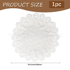 Manteles de tela de encaje&nbsp;AJEW-WH20048-97B