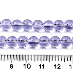 Прозрачные стеклянные бусины&nbsp;GLAA-T032-T8mm-01