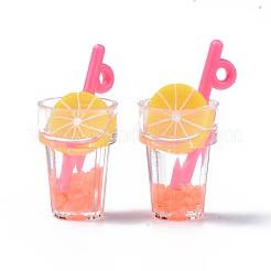 Подвески из смолы с имитацией фруктового чая&nbsp;X-CRES-S359-31F