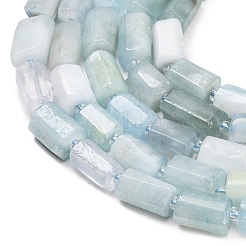 Natürliche Aquamarin Perlen Stränge&nbsp;G-F836-B10-01