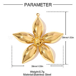 Подвески из нержавеющей стали 304&nbsp;STAS-OY006-72G