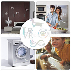 8 Blatt 4 Stil Unendlichkeit Liebe & Vogel Laser Stil Kunststoff selbstklebende Autoaufkleber&nbsp;STIC-GF0001-04A