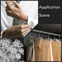 100 пара пластиковых кнопок BUTT-CY0001-03