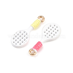 Подвески из эмалевого сплава с ракеткой&nbsp;ENAM-P264-06G