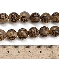 Estilo tibetano dZi abalorios hebras&nbsp;GG-CBA4812-B04-10MM