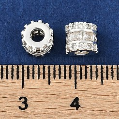 Perline zirconi micro pave  in ottone&nbsp;KK-I719-21S