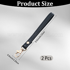 2шт кожаный ремешок для сумки&nbsp;PURS-CL0001-14B