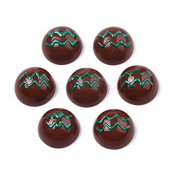 Кабошоны из непрозрачной смоляной эмали CRES-N031-024