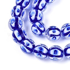 Бусы лэмпворк ручной работы&nbsp;LAMP-N028-20A