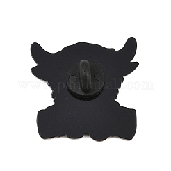 Черная эмалированная булавка&nbsp;LS-JEWB-K032-01EB