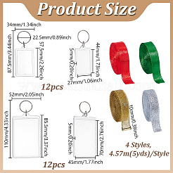 Пластиковая фоторамка брелок&nbsp;KEYC-GA0001-46