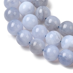 Натуральный голубой кружевной агат бисер нитей&nbsp;G-G346-A01-8mm