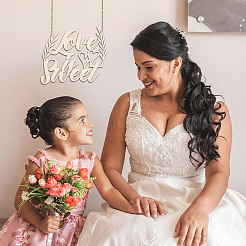 Креативное настенное украшение из натурального дерева WOOD-WH0041-019