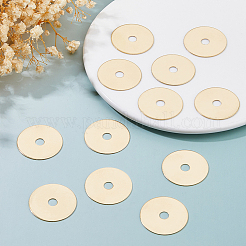 12 шт. латунные плоские шайбы KK-FH0008-14