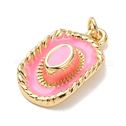 Латунь эмаль подвески&nbsp;KK-K408-66G-03