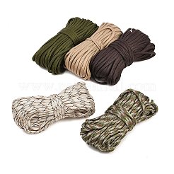 100m 5 couleurs 7 âmes intérieures cordes polyester & spandex&nbsp;RCP-LS0001-01G