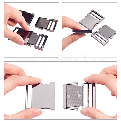 Спусковые боковые пряжки&nbsp;PALLOY-NB0001-41